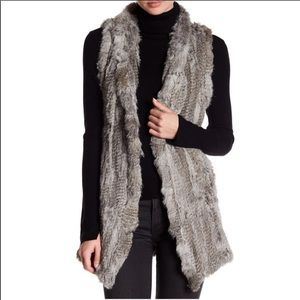 Love Token Rabbit Fur Vest